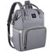Diaper Bag Backpack, Multifunction Baby Bag with Changing Station, Foldable Crib, Insulation Milk Bottle Pocket, Waterproof Large Capacity Travel Bag with USB Charging Port, Gift for Mom Dad