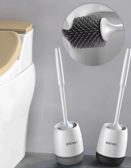 Load image into Gallery viewer, SanitPro TPR Silicone Toilet Brush – Ultra-Durable, Ergonomic Design for a Cleaner, Fresher Bathroom

