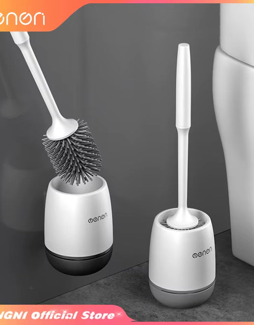 Load image into Gallery viewer, SanitPro TPR Silicone Toilet Brush – Ultra-Durable, Ergonomic Design for a Cleaner, Fresher Bathroom
