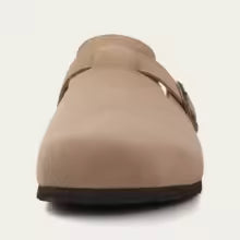 Suede Clogs for Women Men Summer Cork Mules Soft Footbed Sandals with Arch Support New Leisure Fashion Genuine Clogs