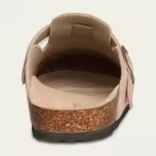 Suede Clogs for Women Men Summer Cork Mules Soft Footbed Sandals with Arch Support New Leisure Fashion Genuine Clogs