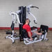 Body Solid EXM3000LPS Commercial Double Stack Gym - 3 Station