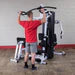 Body Solid EXM3000LPS Commercial Double Stack Gym - 3 Station