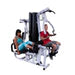 Body Solid EXM3000LPS Commercial Double Stack Gym - 3 Station